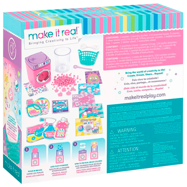 Креативный набор Make It Real Bringing Creativity to Life Creation of bracelets 1466 8+ / Разноцветный Разноцветный photo 3