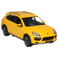 Mașină Rastar Porsche Cayenne Turbo 72478 7 km/h / 2.4 GHz / Yellow Yellow