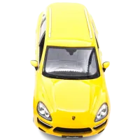 Mașină Rastar Porsche Cayenne Turbo 72478 7 km/h / 2.4 GHz / Yellow Yellow photo 2
