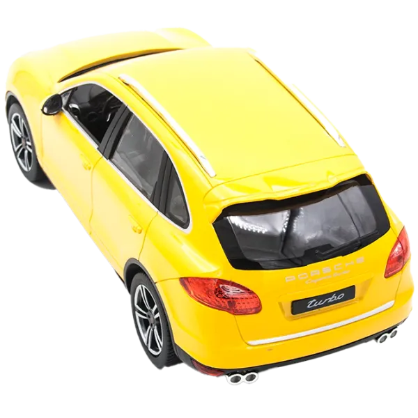 Mașină Rastar Porsche Cayenne Turbo 72478 7 km/h / 2.4 GHz / Yellow Yellow photo 3