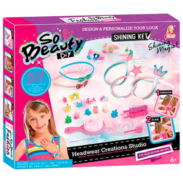 Креативный набор Lulu So Beauty Headwear Creations Studio 338-1027 6+ / Разноцветный Розовый photo 1
