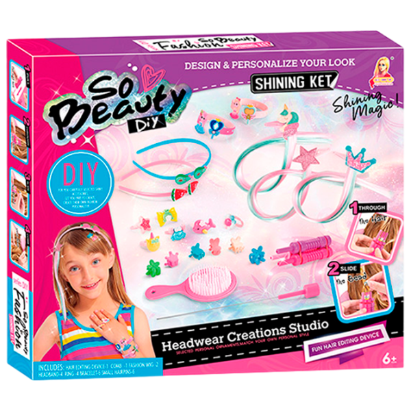 Креативный набор Lulu So Beauty Headwear Creations Studio 338-1027 6+ / Разноцветный Розовый photo 1
