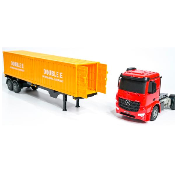Camion Double E MB Arocs E664-003  / / Red Yellow photo 3