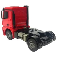 Camion Double E MB Arocs E664-003 / / Red Yellow photo 4