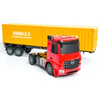 Camion Double E MB Arocs E664-003 / / Red Yellow photo 5