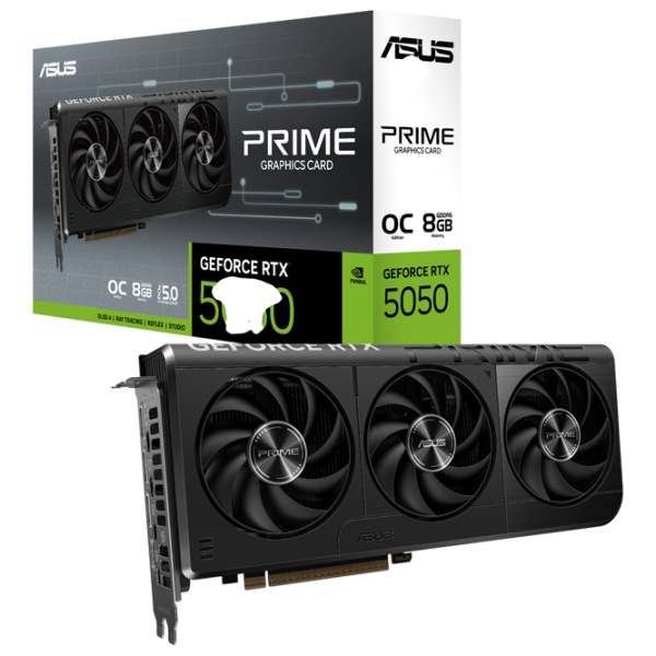 Placă video Asus GeForce RTX 5050 Prime OC Edition PCI Express x16 5.0 / 8 GB photo 9
