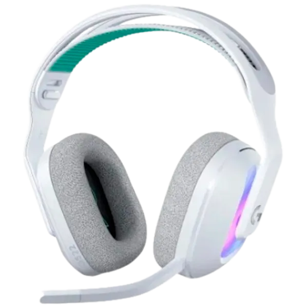 Căști Logitech G522 Green White Fără fir/ Gaming photo 1