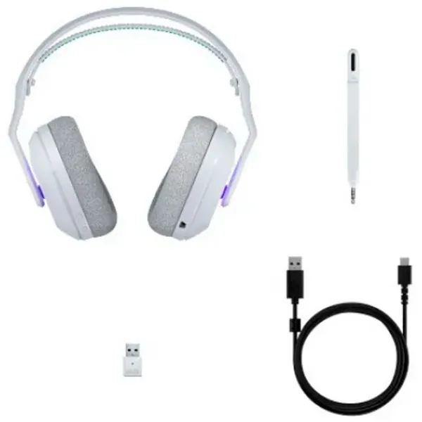 Căști Logitech G522 Green White Fără fir/ Gaming photo 7