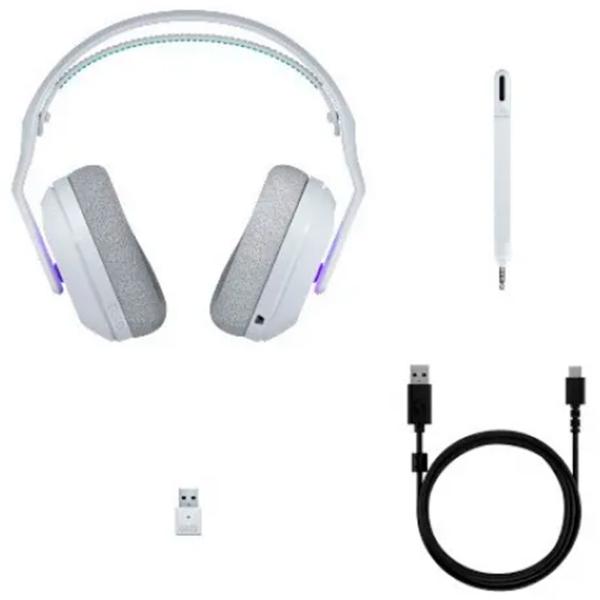 Căști Logitech G522 Green White Fără fir/ Gaming photo 7