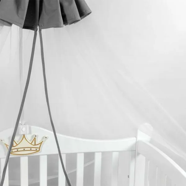Балдахин для кроватки Jollein Confort Grey / Хлопок photo 2