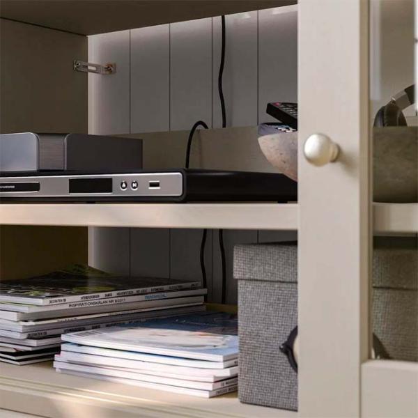 Living Ikea Havsta Liniară / White photo 6
