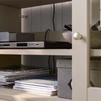Гостиная Ikea Havsta Линейная / White photo 6