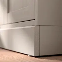 Гостиная Ikea Havsta Линейная / White photo 7