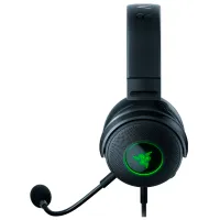 Căști Razer Kraken V3 HyperSense Green Black Cu fir/ photo 2