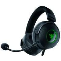 Căști Razer Kraken V3 HyperSense Green Black Cu fir/ photo 4