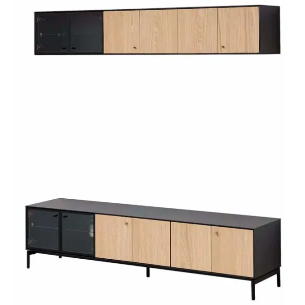 Living Ikea Boastad Liniară / Black photo 1