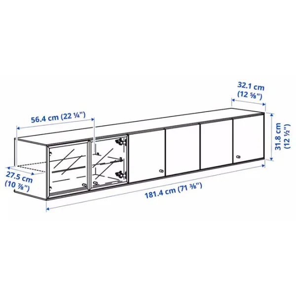 Living Ikea Boastad Liniară / Black photo 4