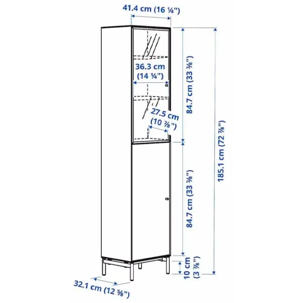 Гостиная Ikea Boastad Линейная / Black photo 3