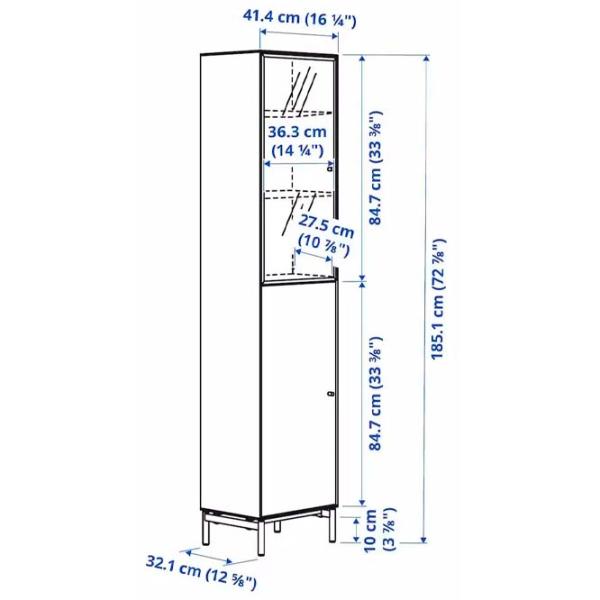 Гостиная Ikea Boastad Линейная / Black photo 3