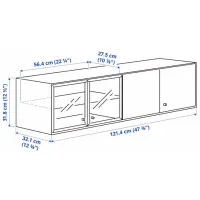 Гостиная Ikea Boastad Линейная / Black photo 4