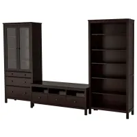 Гостиная Ikea Hemnes Модульная / Темно Коричневый
