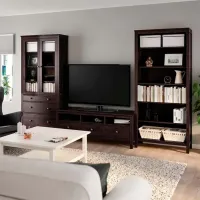 Гостиная Ikea Hemnes Модульная / Темно Коричневый photo 2