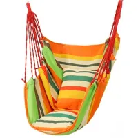 Гамак 4Life Armchair Сolor  120 кг / Текстиль / Оранжевый