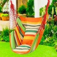 Гамак 4Life Armchair Сolor 120 кг / Текстиль / Оранжевый photo 3