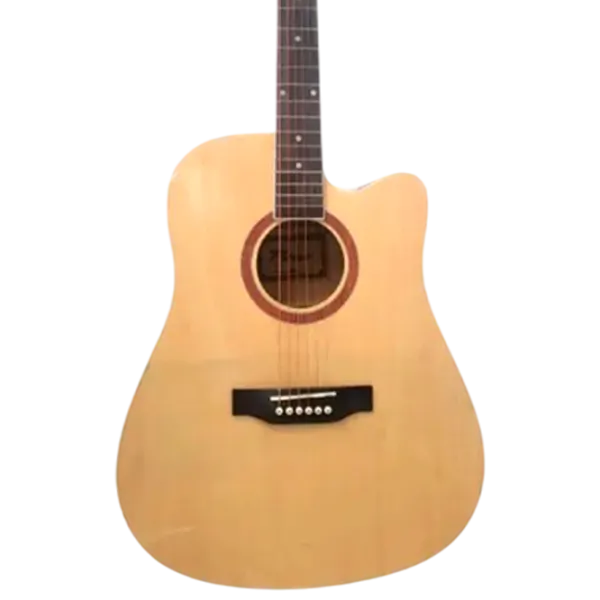 Chitară acustică Flame DG 41 4/4, Dreadnought, Natural photo 2