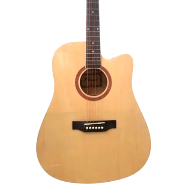 Chitară acustică Flame DG 41 4/4, Dreadnought, Natural photo 2
