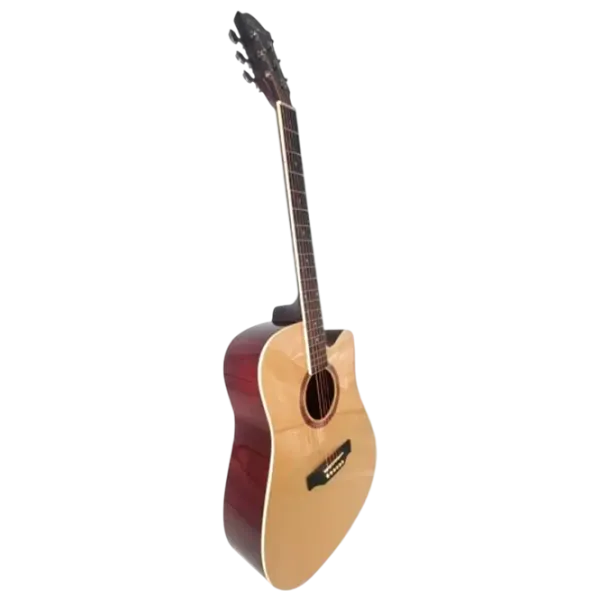 Chitară acustică Flame DG 41 4/4, Dreadnought, Natural photo 3