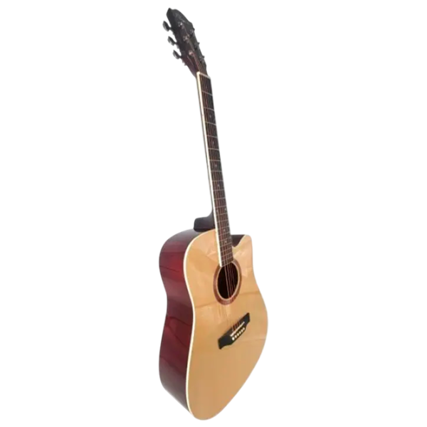 Chitară acustică Flame DG 41 4/4, Dreadnought, Natural photo 3