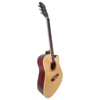 Chitară acustică Flame DG 41 4/4, Dreadnought, Natural photo 3