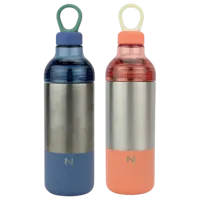 Бутылочка Nuby NV04042 0.6л 4 года / Силикон / Разноцветный