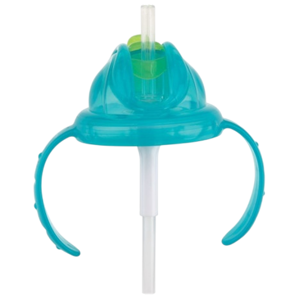 Sticluță Nuby NV0414017AQUA 0.24l 12 luni / Tritan / Blue photo 2