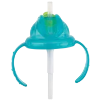 Sticluță Nuby NV0414017AQUA 0.24l 12 luni / Tritan / Blue photo 2
