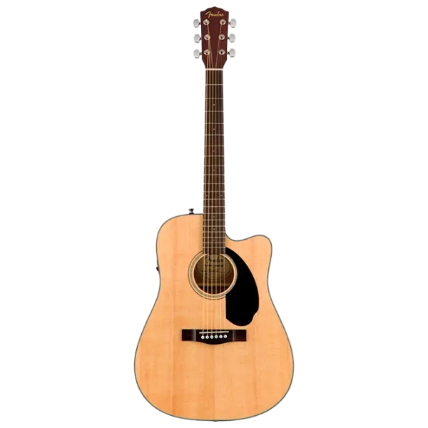 Chitară electro-acustică Fender CD-60SCE 4/4, Dreadnought, Natural photo 1