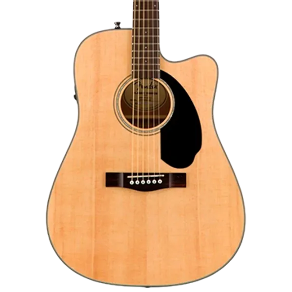 Chitară electro-acustică Fender CD-60SCE 4/4, Dreadnought, Natural photo 2