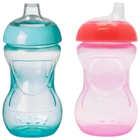 Бутылочка Nuby NV04031 0.18л 4 месяца / Пластик / Разноцветный