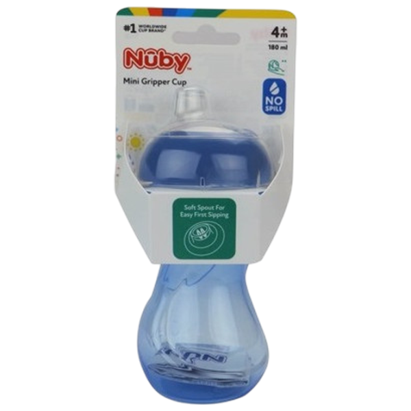 Sticluță Nuby NV04031 0.18l 4 luni / Plastic / Multicolor photo 3