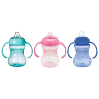 Бутылочка Nuby NV04033 0.15л 4 месяца / Пластик / Разноцветный