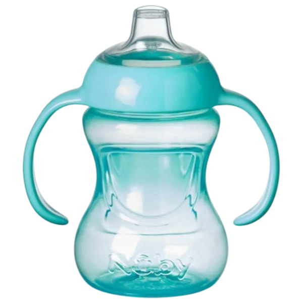 Sticluță Nuby NV04033 0.15l 4 luni / Plastic / Multicolor photo 4