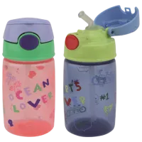 Бутылочка Nuby NV04043 0.36л 4 года / Силикон / Разноцветный