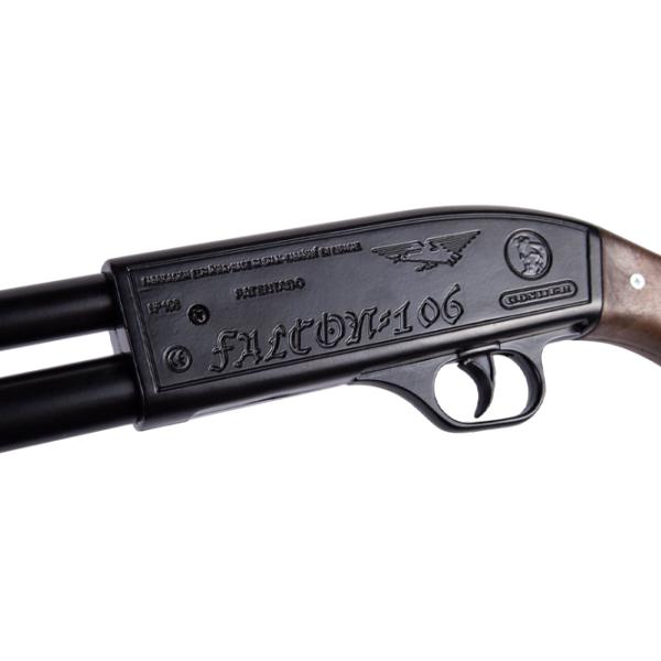 Pistol de jucărie Gonher Falcon 106/6 3+ / glonte / Brown photo 2
