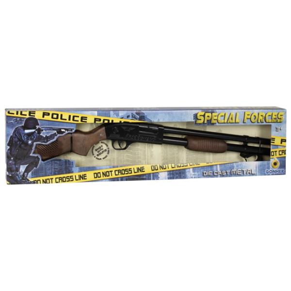 Pistol de jucărie Gonher Falcon 106/6 3+ / glonte / Brown photo 5