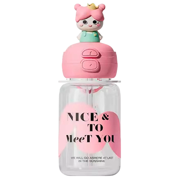 Бутылка для воды Sportline Nice & to Meet You Разноцветный photo 1