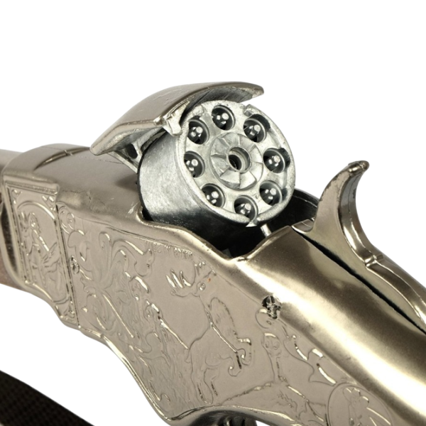 Pistol de jucărie Gonher Cowboy 99/0 3+ / glonte / Brown photo 4