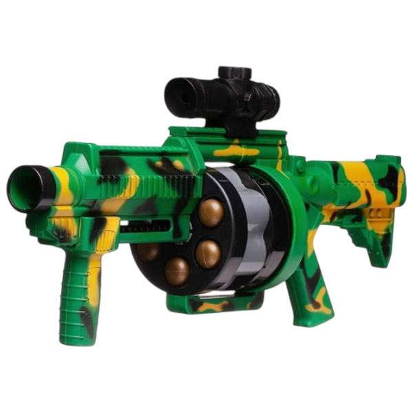 Игрушечный пистолет Optmarket 201299264  3+ / шариков / Зеленый photo 1 Игрушечный пистолет Optmarket 201299264  3+ / шариков / Зеленый photo 1