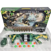 Игрушечный пистолет Optmarket 201299264 3+ / шариков / Зеленый photo 2