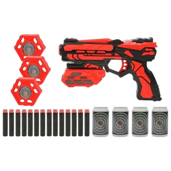 Бластер ChiToys Soft Bullet Gun FJ901 6+ / Стрел / Красный photo 2 Бластер ChiToys Soft Bullet Gun FJ901 6+ / Стрел / Красный photo 2